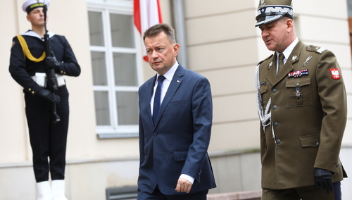 Minister Obrony Narodowej Mariusz Błaszczak