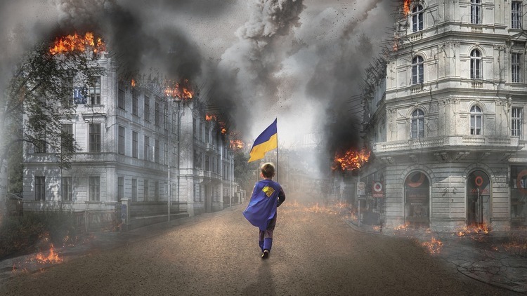 Chłopiec na Ukrainie - zdjęcie poglądowe