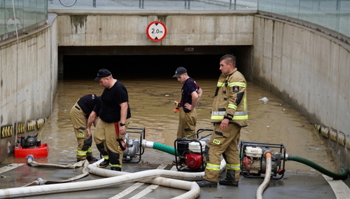 Nysa po powodzi, zdjęcie ilustracyjne