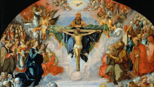 Wszyscy święci, obraz pędzla Albrechta Dürera z ołtarza w Landau z 1511 roku