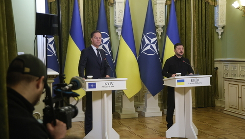 Mark Rutte, Wołodymyr Zełenski