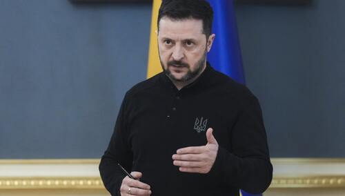 Prezydent Ukrainy Wołodymyr Zełenski