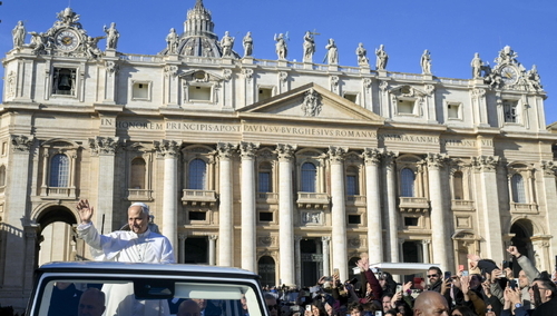 Leon XIV na audiencji jubileuszowej