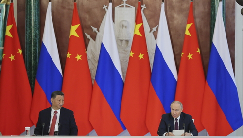 Xi Jinping i Władimir Putin