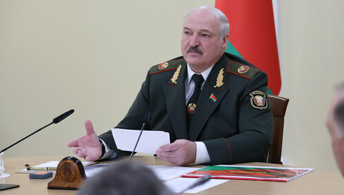 Prezydent Białorusi Aleksander Łukaszenka