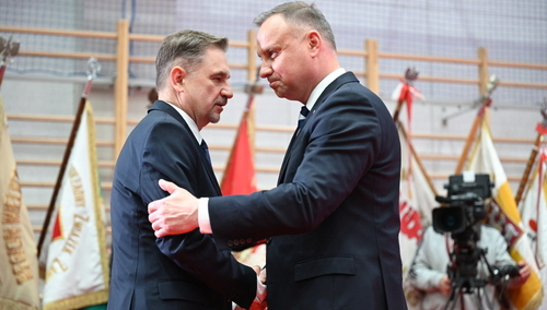 Piotr Duda: Prezydent i Solidarność to gwarancja bezpieczeństwa dla polskich rodzin i pracowników