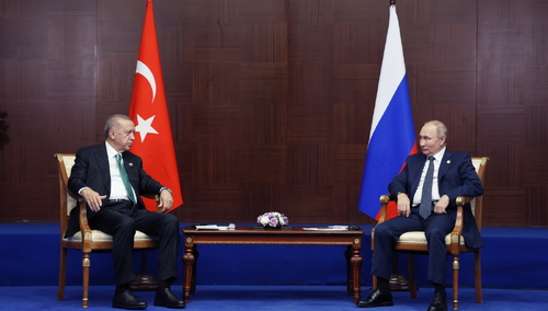 Recep Erdogan i Władimir Putin