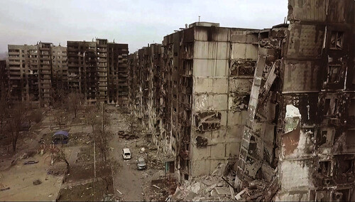 Mariupol zniszczony przez Rosjan