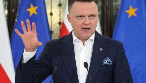 Marszałek Sejmu Szymon Hołownia