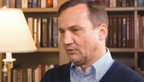 Były szef MSZ Radosław Sikorski