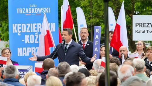 Kandydat na prezydenta RP Rafał Trzaskowski