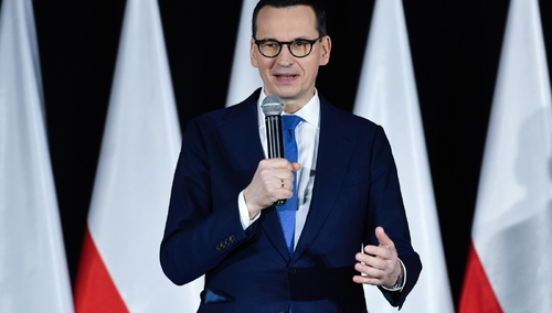 Premier Mateusz Morawiecki 