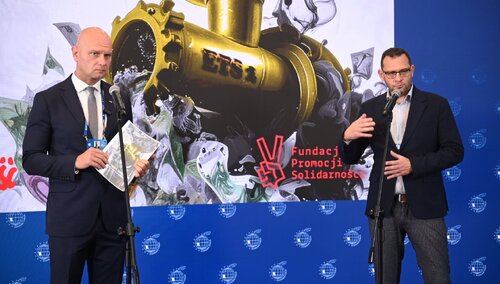 Konferencja prasowa Solidarności dot. raportu "Energia. Transport. Społeczeństwo"