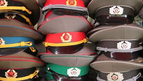 czapki rosyjskiej armii