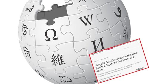 Media branżowe: Wikipedia zabroniła Polakom pisać o Holokauście. A strona izraelska domaga się znacznie więcej