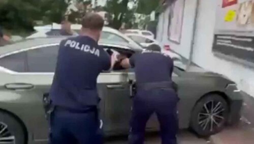 Akcja policji w Bolkowie (woj. dolnośląskie)