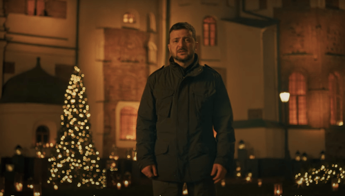 Prezydent Ukrainy Wołodymyr Zełenski