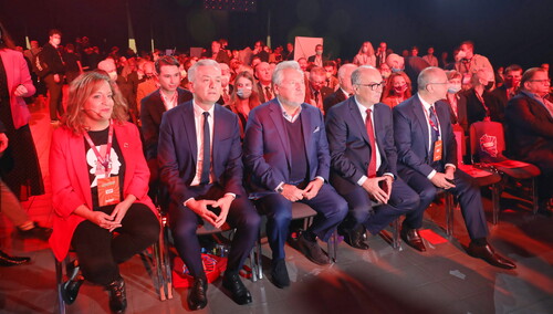 Włodzimierz Czarzasty, Aleksander Kwaśniewski, Robert Biedroń 