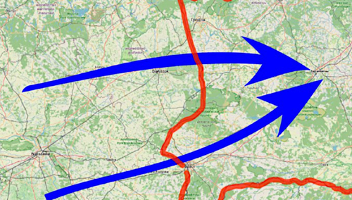 Plan rzekomego "ataku" Polski na Białoruś
