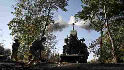 Wojsko ukraińskie na froncie