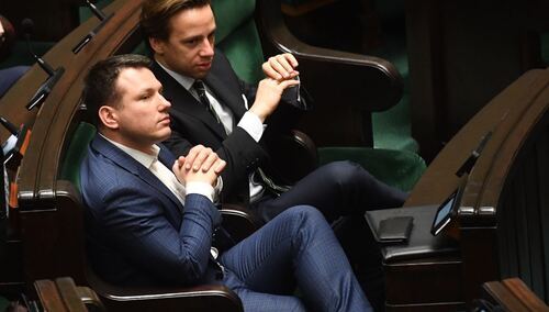 Sławomir Mentzen oraz Krzysztof Bosak