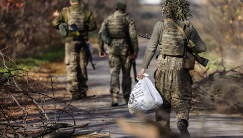 Ukraińscy żołnierze