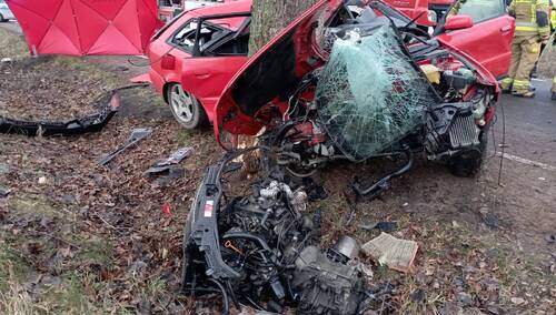 Wypadek pod Człuchowem