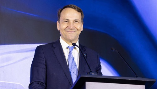 Minister spraw zagranicznych Radosław Sikorski