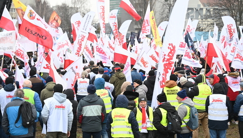 Protest przeciwko Zielonemu Ładowi, Gdańsk, 7 lutego 2025