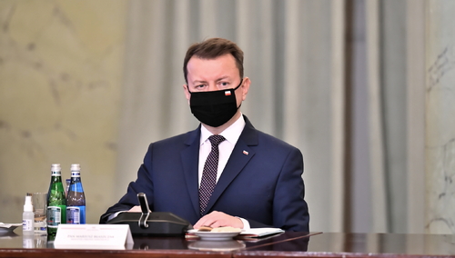 Minister Obrony Mariusz Błaszczak