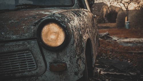 Trabant. Ilustracja poglądowa