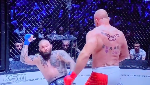 [WIDEO] Co za nokaut! Pudzian zgasił światło Materli