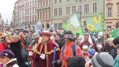 Orszak Trzech Króli w Krakowie 2012