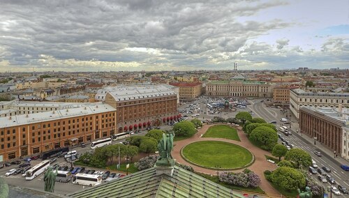 Widok na Sankt Petersburg, zdjęcie podglądowe