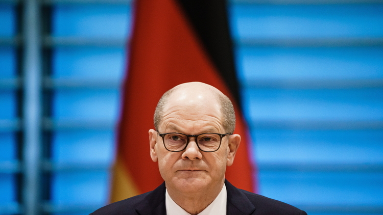Kanclerz Niemiec Olaf Scholz