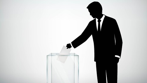 Głosowanie. Ilustracja poglądowa