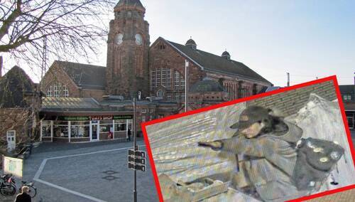 Giessen, nagranie z kamery monitoringu