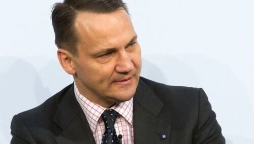 Szef MSZ Radosław Sikorski