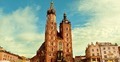 Kraków. Rynek Starego Miasta. Kościół Mariacki