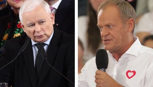 Jarosław Kaczyński i Donald Tusk