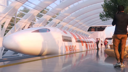 Polski pociąg lewitujący Nevomo