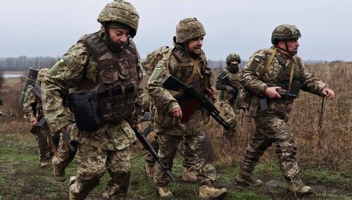 Ukraińscy żołnierze