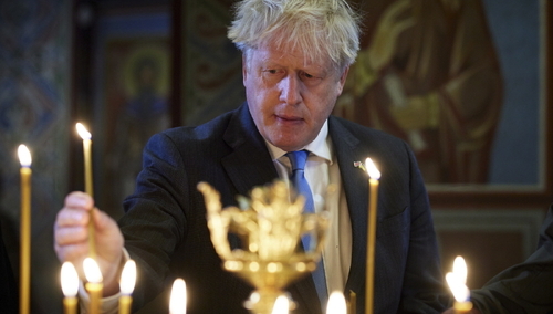 Premier Wielkiej Brytanii Boris Johnson