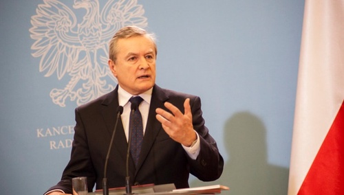 Minister kultury i dziedzictwa narodowego Piotr Gliński