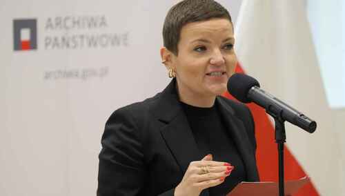 Minister Marta Cienkowska