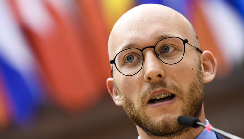 Mateusz Szymański, szef działu zagranicznego Komisji Krajowej