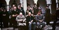 Winston Churchill, Franklin D. Roosvelt, Józef Stalin, konferencja w Jałcie