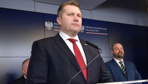 Minister edukacji i nauki Przemysław Czarnek 