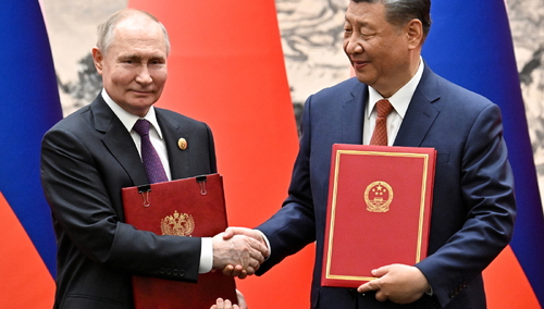 Władimir Putin i Xi Jinping