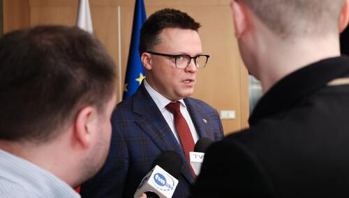 Marszałek Sejmu Szymon Hołownia